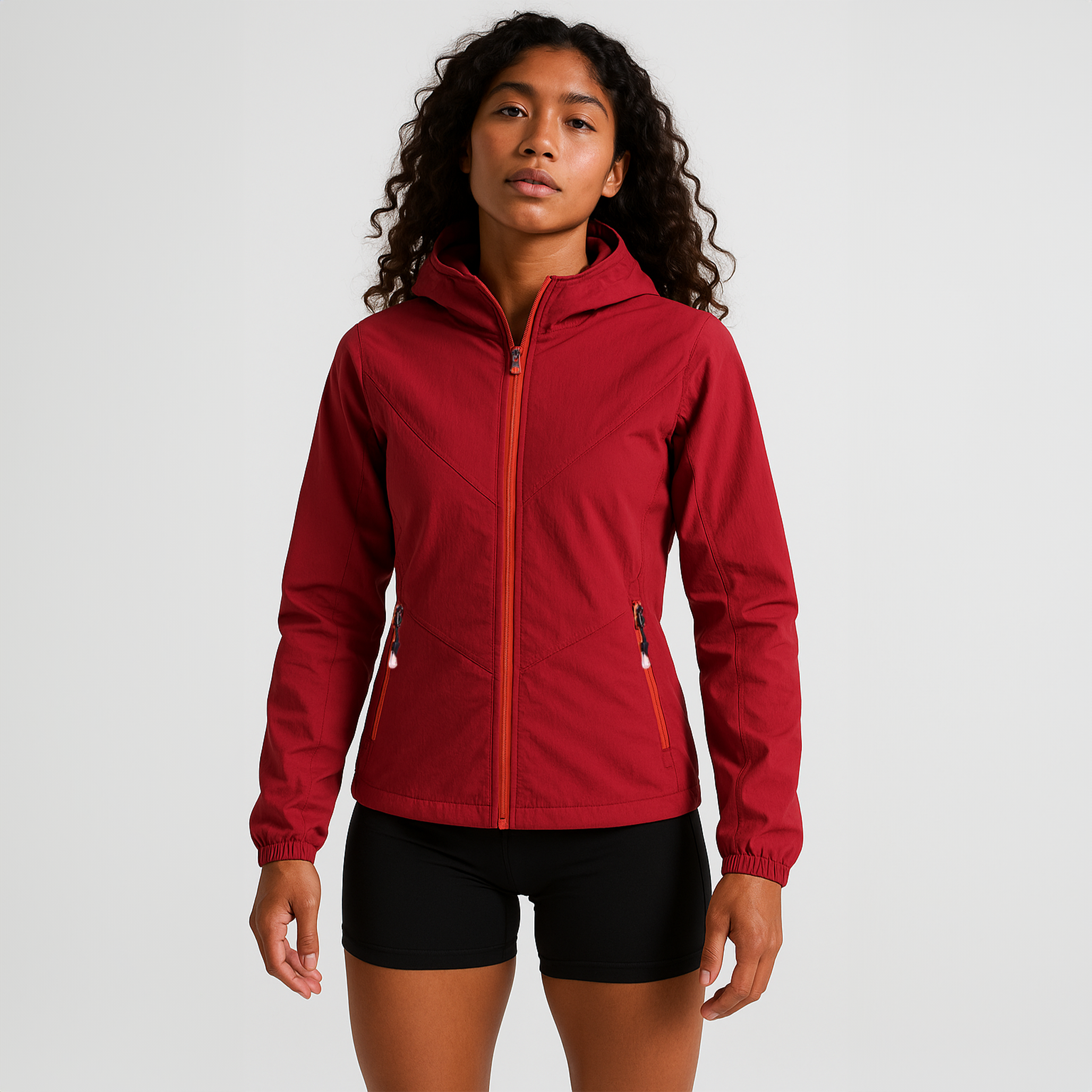 女性向け軽量ウィンドブレーカー 防水 UVカット 防風機能 アウトドア対応 おしゃれで快適 速乾性 通気性 高耐久性 軽量設計 耐風性