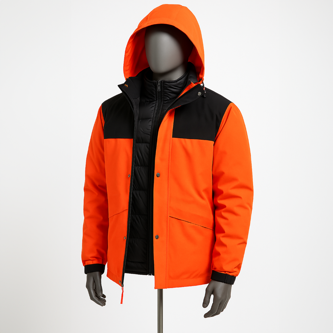 グレイシア 3in1ダウンジャケット メンズ 防水防風 可変インナーダウン搭載 軽量設計 高保温 通勤アウトドア対応 幅広いシーン対応