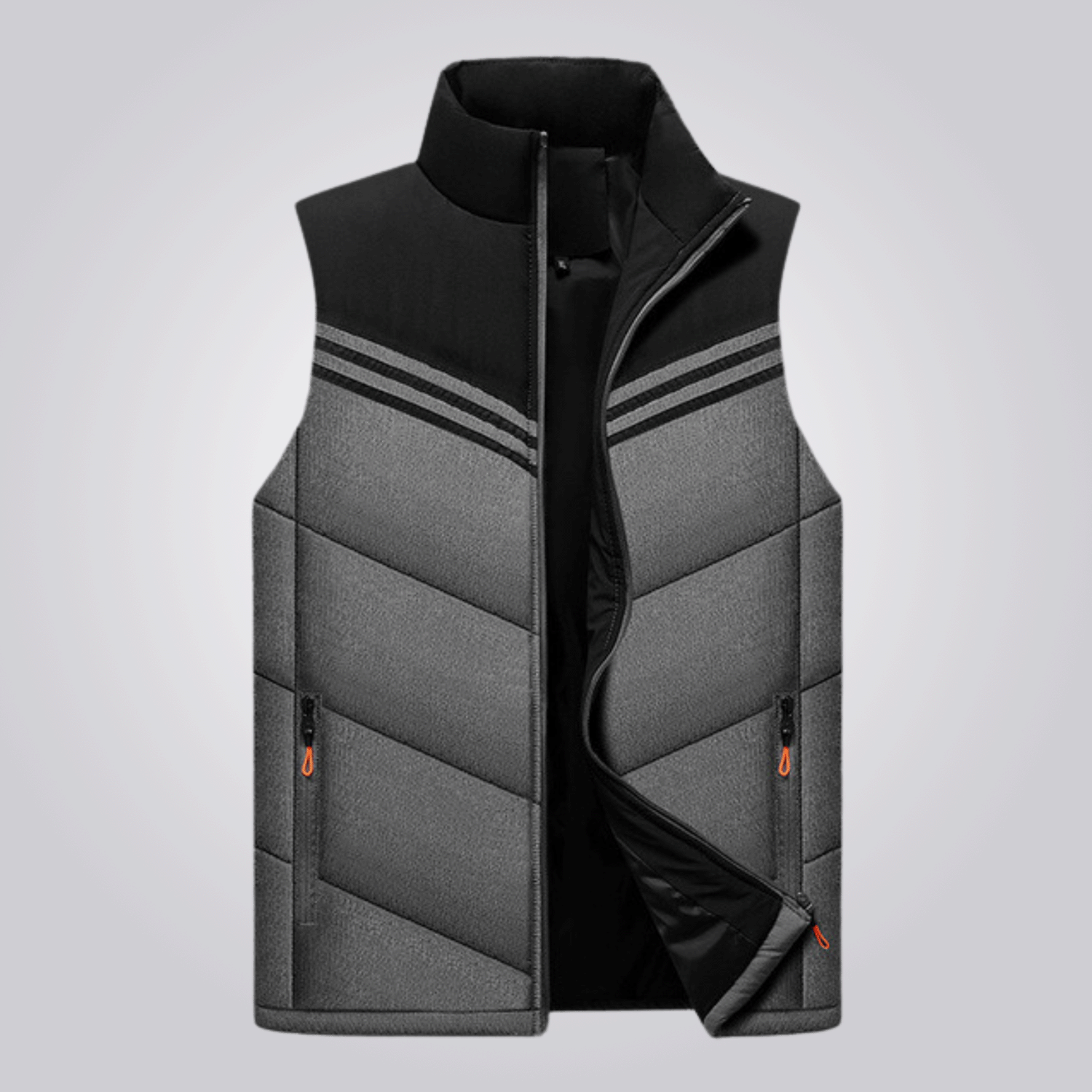 Blizzard メンズ サーマルベスト 防風 高機能保温 通気性抜群 ジッパー付きポケット 極寒対応 アウトドア 男性向け