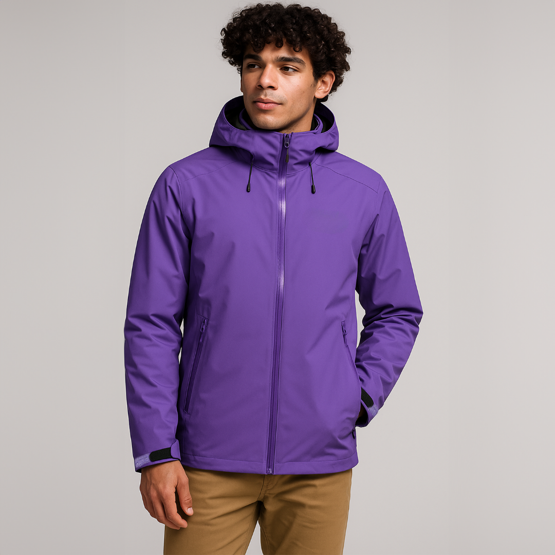 Torrent 防水アウトドアジャケット メンズ 調節可能フード ジップポケット 全天候対応 高機能 耐風透湿性を実感 軽量設計