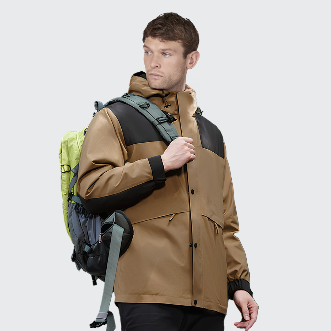 グレイシア 3in1ダウンジャケット メンズ 防水防風 可変インナーダウン搭載 軽量設計 高保温 通勤アウトドア対応 幅広いシーン対応