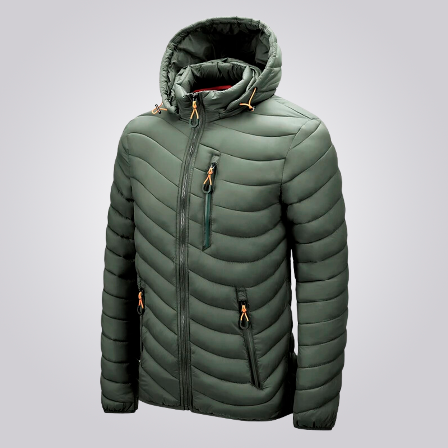 【0℃の寒さも完全克服・都会から雪山まで対応する究極の暖かさ】Sakamping メンズ アークティック パファーダウンジャケット | 0℃対応・着脱式フード・高通気 | 防寒・冬の通勤・スキー旅行 | 1年保証付