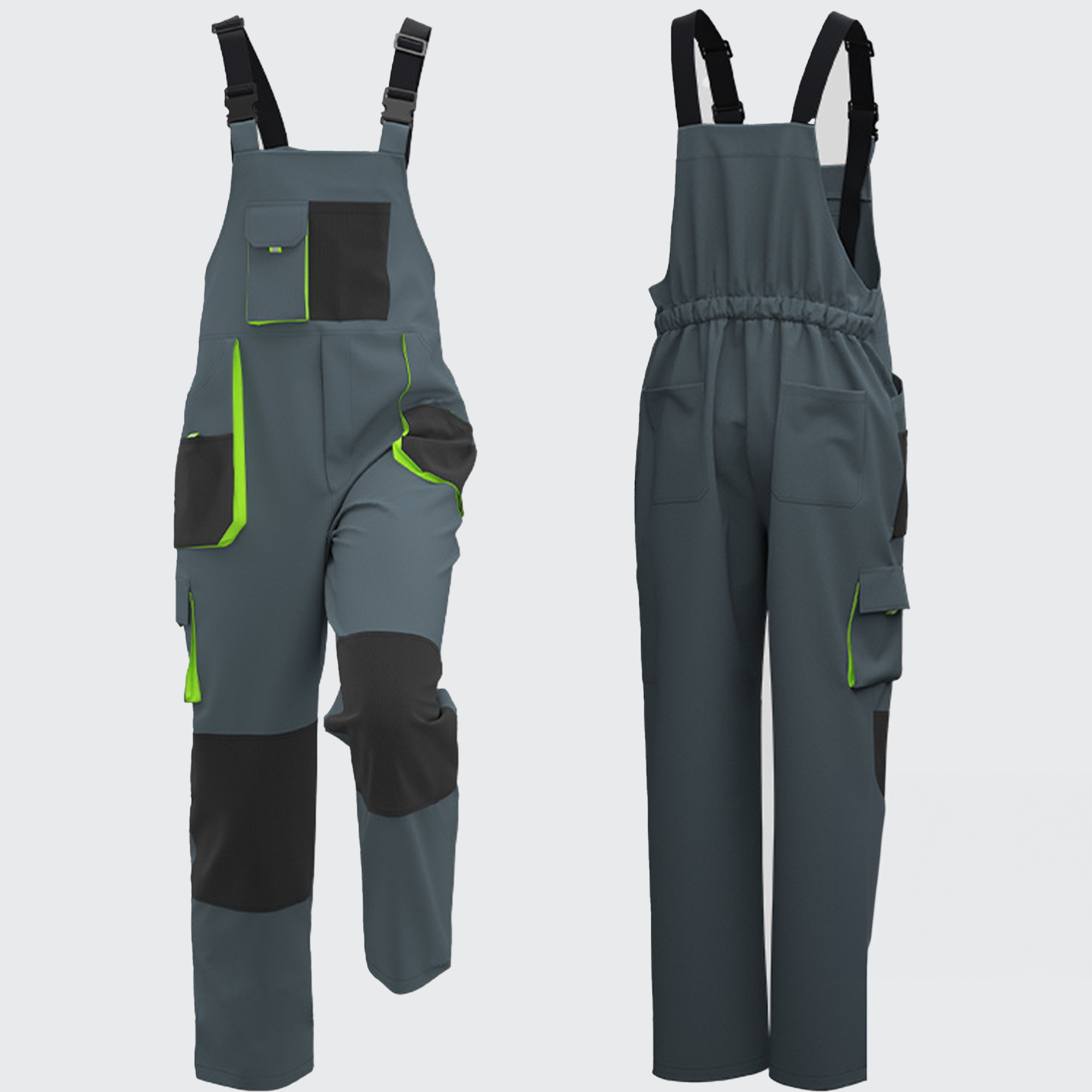 ProGear アウトドア ジャンプスーツ 快適通気性と耐久性 8つの多機能ポケット 防風仕様 アウトドア愛好家向け 日常使いにも最適