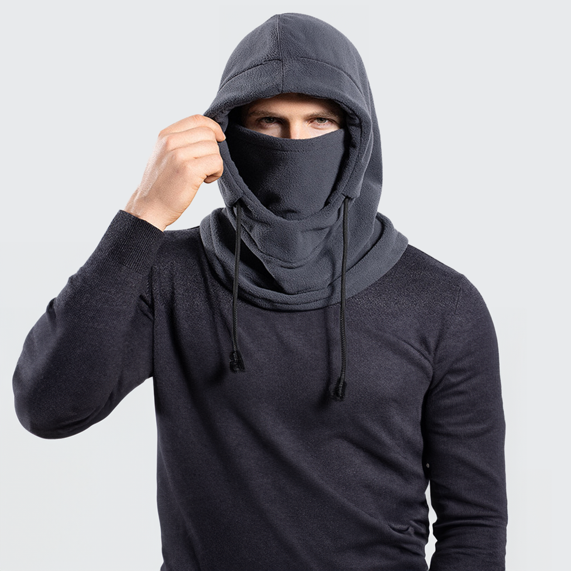 Wintershell Balaclava ウィンターシェル バラクラバ 防風 保温 透湿 全頭首覆 快適ウィンタースポーツ向け