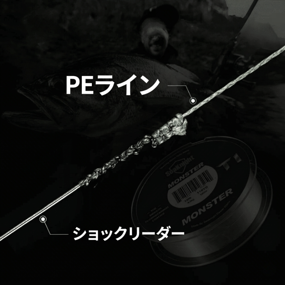 【2026年最新プロ仕様】驚異の耐摩耗性。Sakamping SeaKnight 高性能フロロカーボンコーティングライン | 超高感度・低伸度ナイロンモノフィラメント | 水中で見えにくいステルス設計・100m巻 | 抜群の結び強度 | 安心の1年保証付