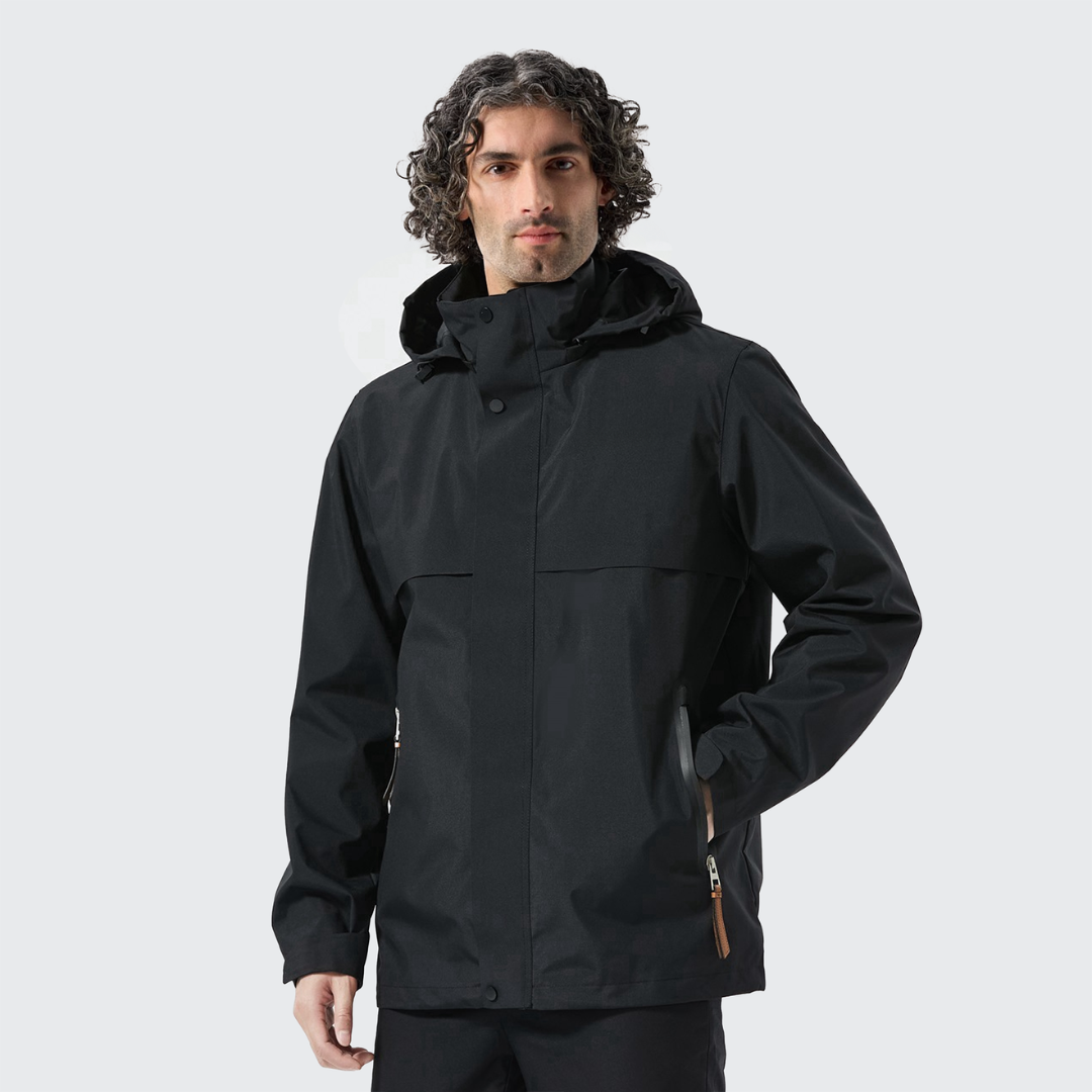 Stormhood 2-in-1 ダウンジャケット 高機能 防水透湿 全天候対応 フード着脱可 8000mm アウトドア向け