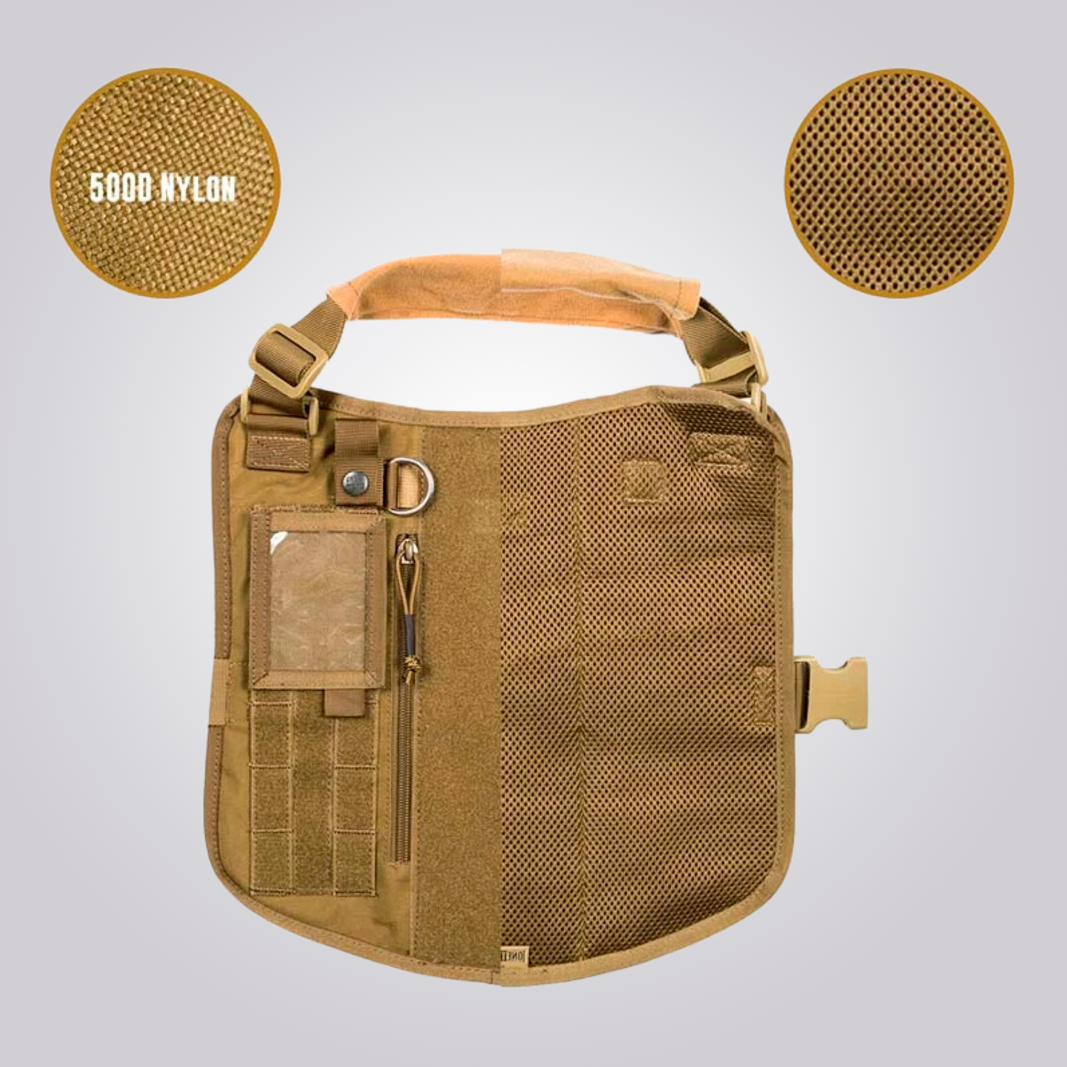 Reinforced K9 ハーネス ベスト 調整可能 防水 アウトドア対応 アウトドア愛犬家向け 高耐久設計 耐摩耗ストラップ搭載