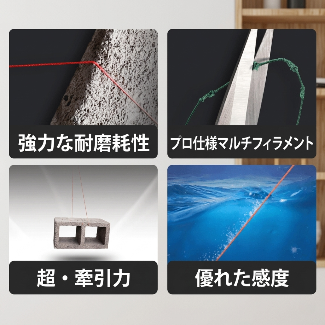 【2026年最新プロ仕様】圧倒的な大容量1000m。Sakamping JOF 無限 8本編みPEライン | 驚異の耐摩耗性と飛距離・超高感度設計 | 深場釣り・ジギング・大物狙いに最適 | 安心の1年保証付