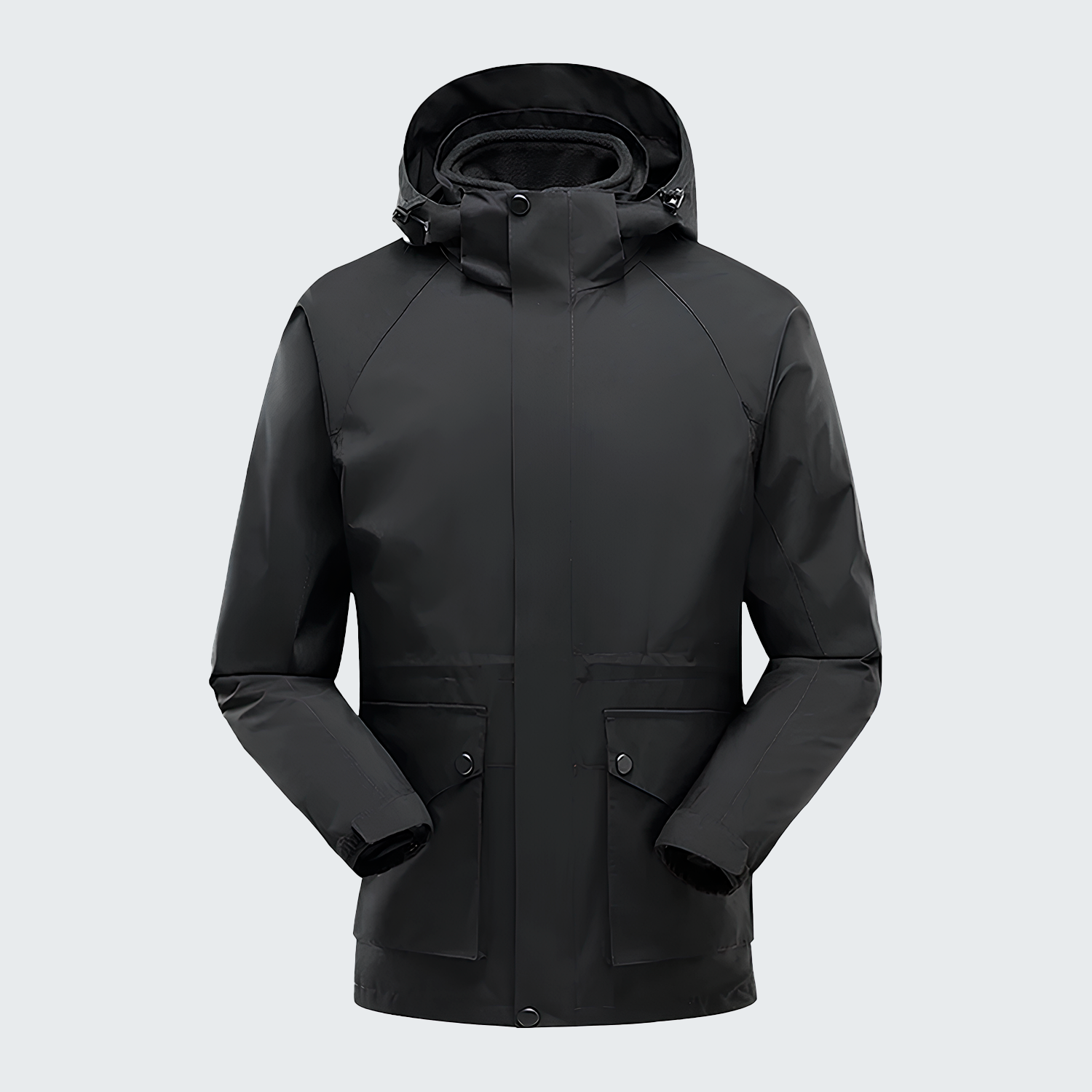 Carbon 3イン1アウトドアジャケット 防水 防風 取り外し可能フリース 登山者向け アウトドア必携 高機能 タフで快適