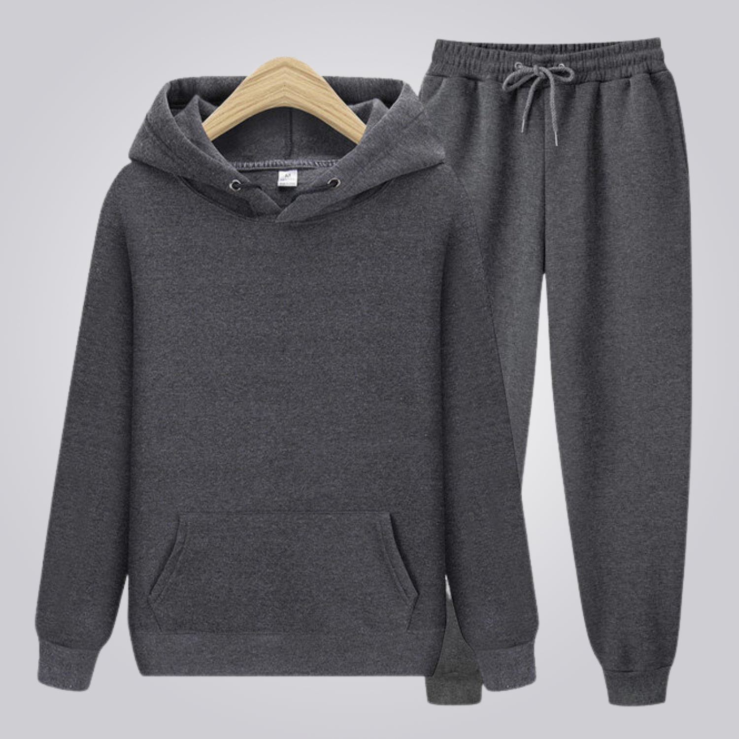 Basic 秋用スウェットセット 高品質素材で快適 長持ち 大人向け カジュアルで上質な秋コーデに最適 洗濯機OK 雰囲気と防寒性を両立