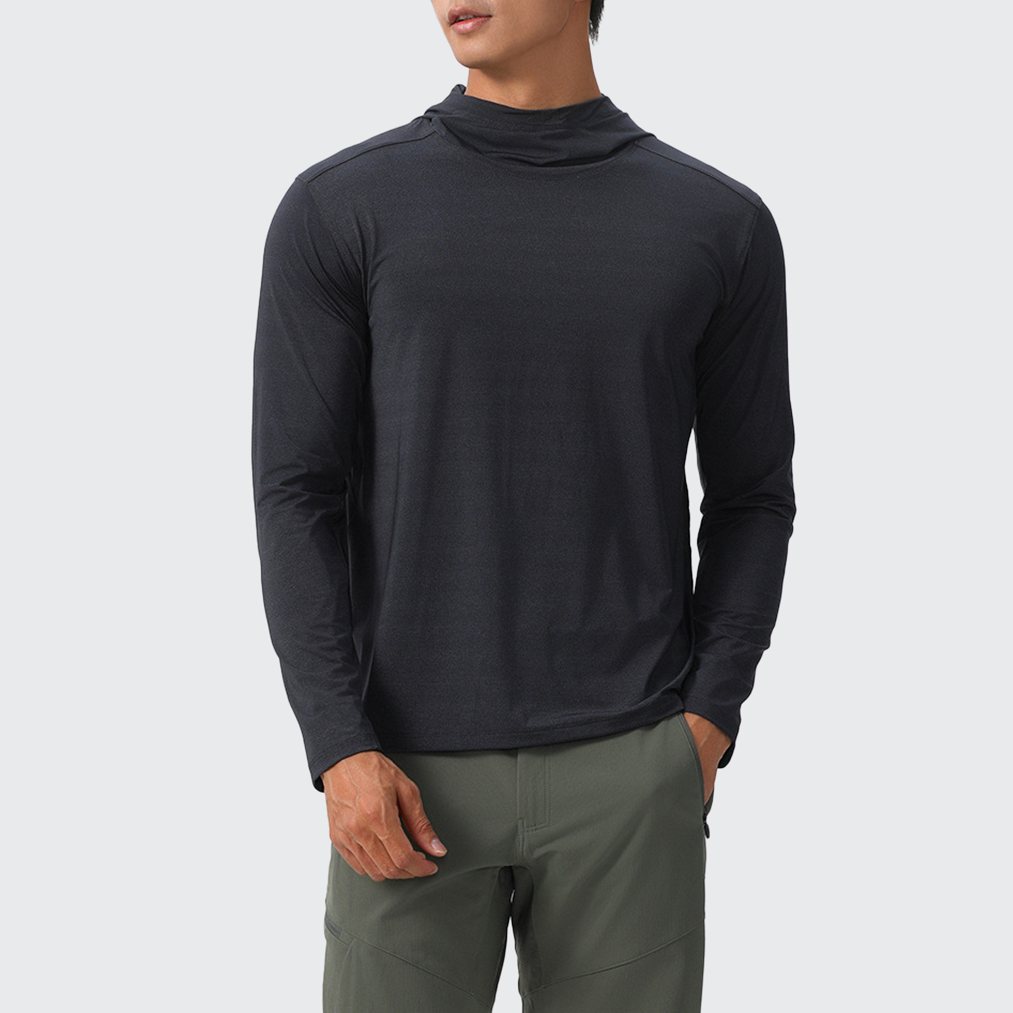 メンズ アルファ パフォーマンス Tシャツ 抗汗 通気 吸汗速乾 バラクラバ同梱 アスリート向け 軽量 快適 トレーニングウェア