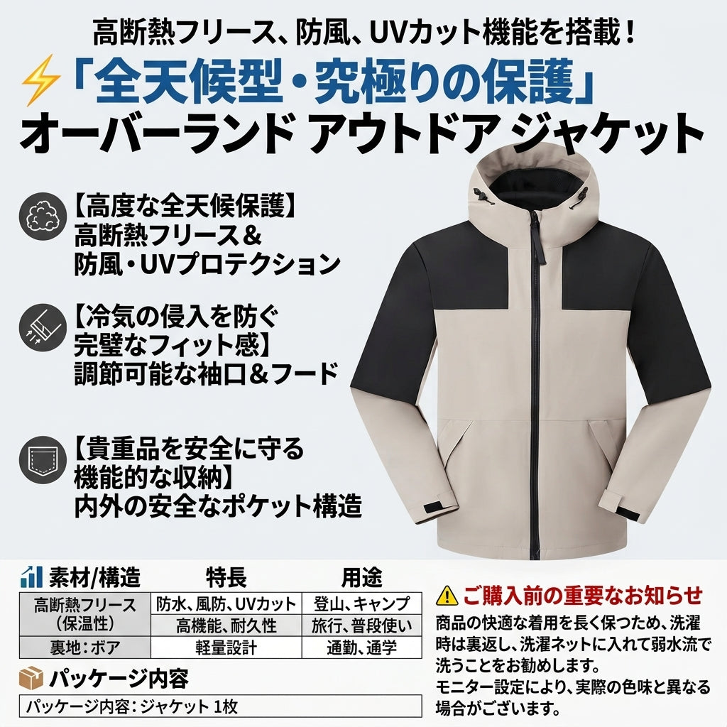 【手ぶらで動ける圧倒的な収納力・冷風を完全に遮断する裏起毛】Sakamping メンズ 裏起毛 アウトドアジャケット | 防風・UVカット・多機能ポケット搭載 | 冬キャンプ・釣り・バイク通勤 | 1年保証付