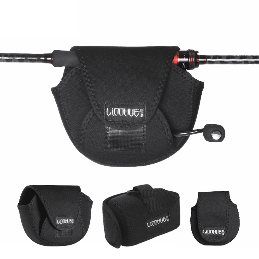 【究極の保護】Sakamping LINNHUE リールケース | セミハード・耐衝撃設計 | スピニングリール専用・収納バッグ | 高耐久ナイロン・撥水加工 | 釣り・保管・持ち運びに最適 | 1年保証付