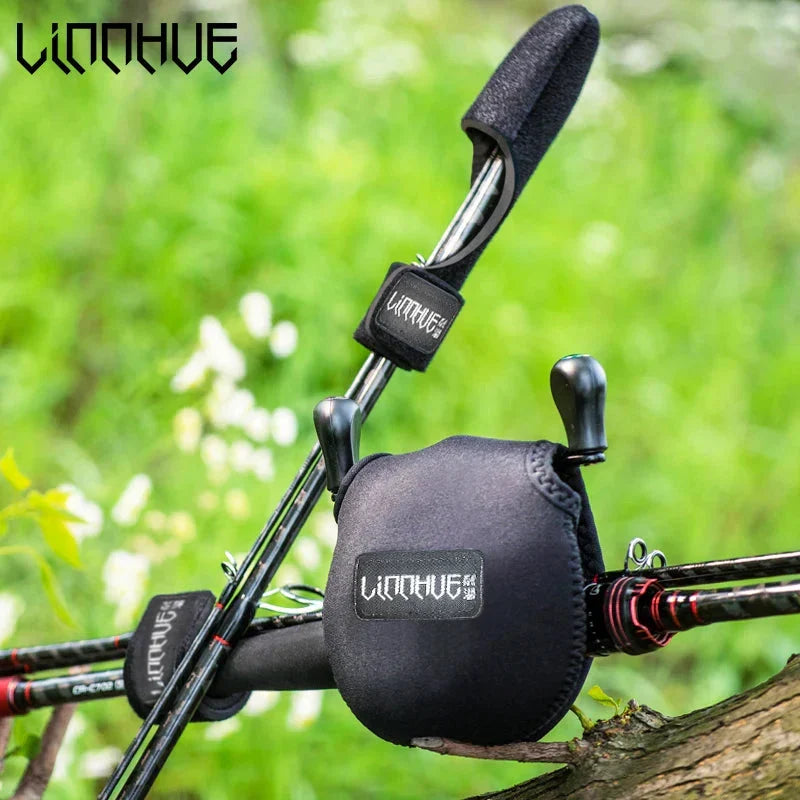 【究極の保護】Sakamping LINNHUE リールケース | セミハード・耐衝撃設計 | スピニングリール専用・収納バッグ | 高耐久ナイロン・撥水加工 | 釣り・保管・持ち運びに最適 | 1年保証付