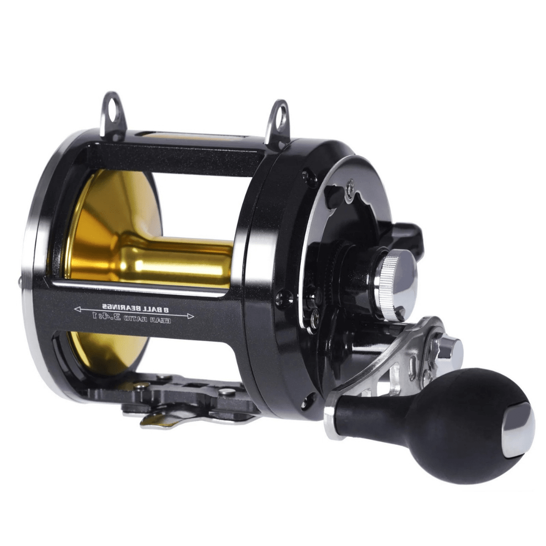 【究極のパワー】Sakamping Molla シーモンスター | 最大ドラグ力30kg・大物専用ベイトリール | ソルトウォーター対応・超剛性アルミボディ | ジギング・トローリング・深場釣り | 安心の1年保証付