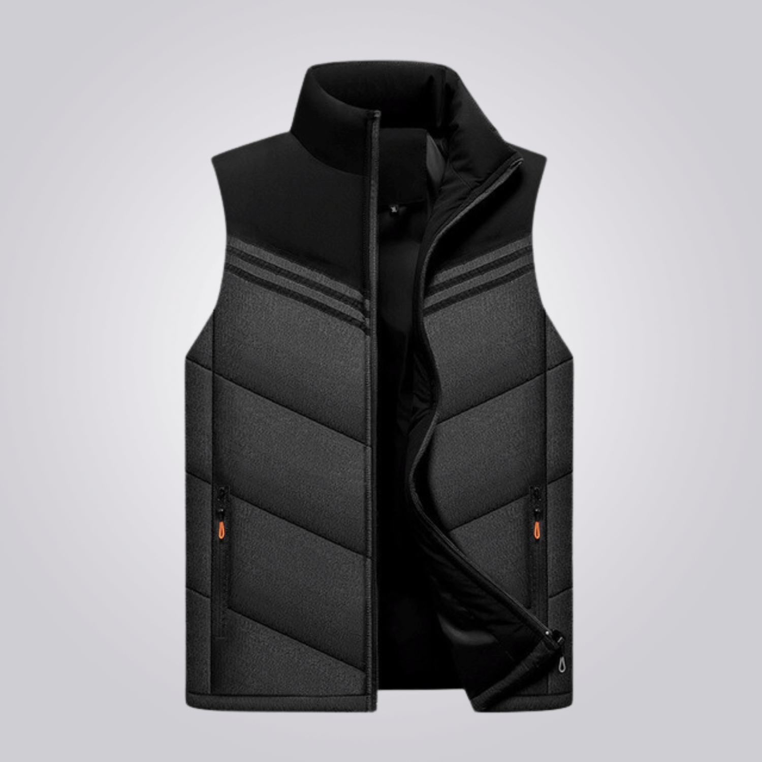 Blizzard メンズ サーマルベスト 防風 高機能保温 通気性抜群 ジッパー付きポケット 極寒対応 アウトドア 男性向け