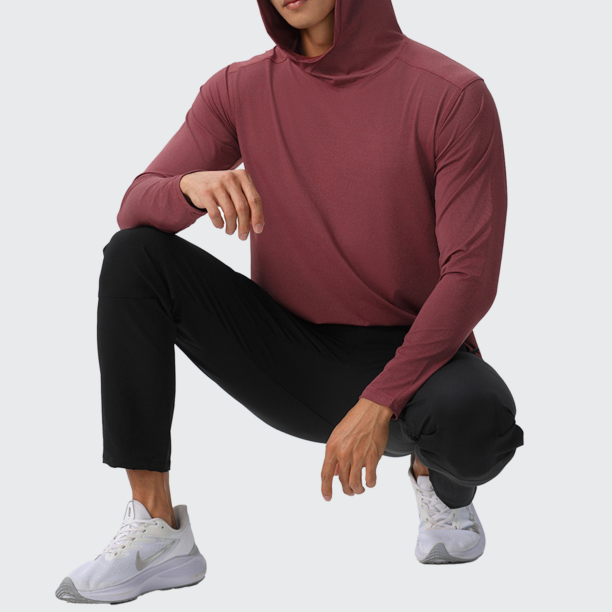 【汗を瞬時に弾き・極限環境でも顔周りまで完全保護】Sakamping メンズ Alpha パフォーマンス Tシャツ & バラクラバセット | 吸汗速乾・超高通気・体温維持 | 登山・サバイバルゲーム・冬のスポーツ | 1年保証付