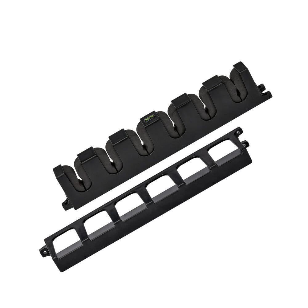 【プロ仕様】スペースを有効活用!Sakamping 壁掛けロッドスタンド | 最大6本収納・高弾性EVA保護クッション | 大切な釣竿を美しくディスプレイ・縦横両用 | 高耐久ABS素材・簡単取り付け | 安心の1年保証付