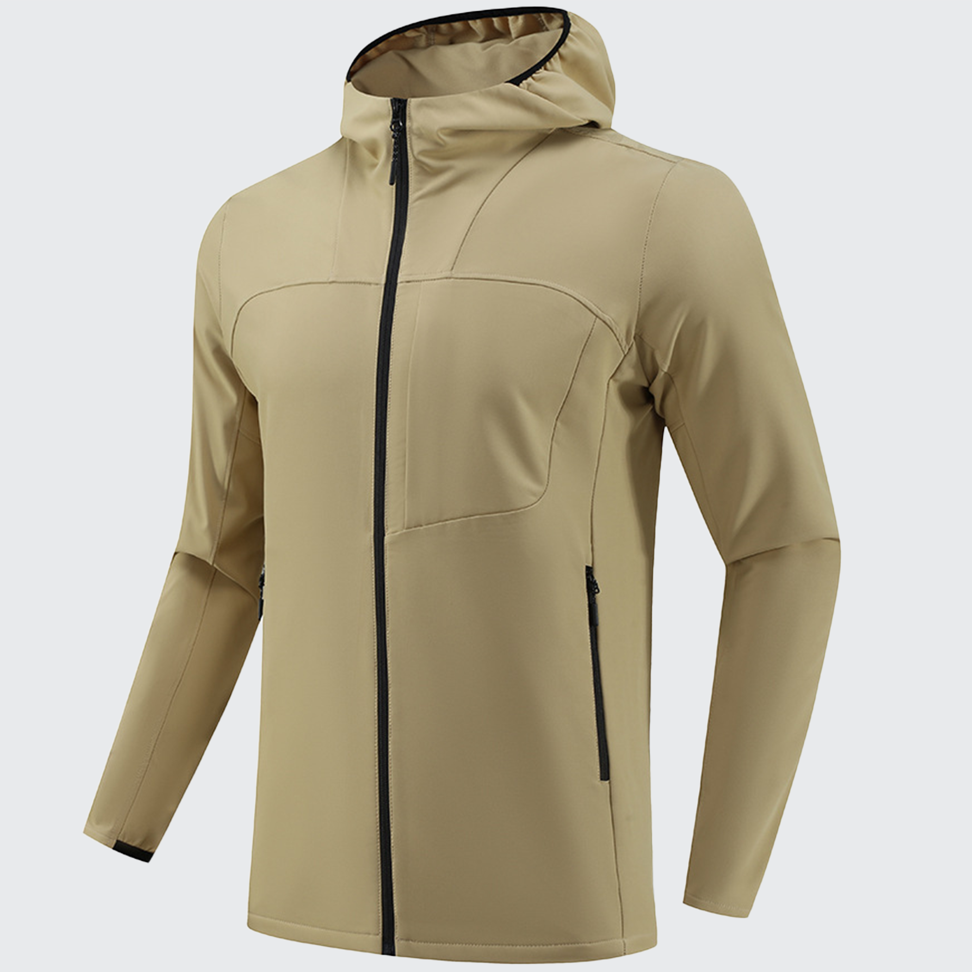 Stealth メンズ フリースライニング 防寒 アウトドアジャケット 調整フード ジップポケット 高機能 保温性抜群 寒冷地対応 アウトドア愛好家向け