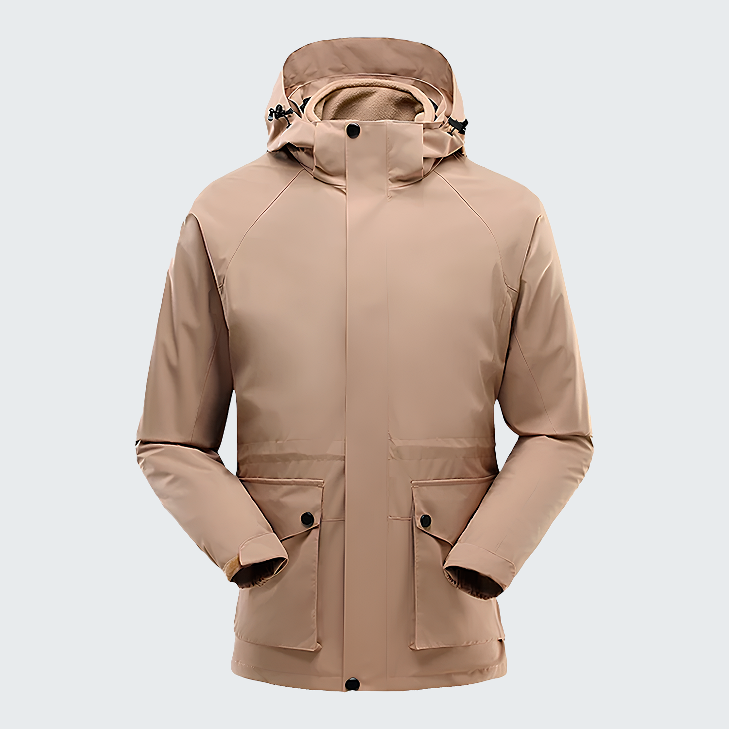 Carbon 3イン1アウトドアジャケット 防水 防風 取り外し可能フリース 登山者向け アウトドア必携 高機能 タフで快適