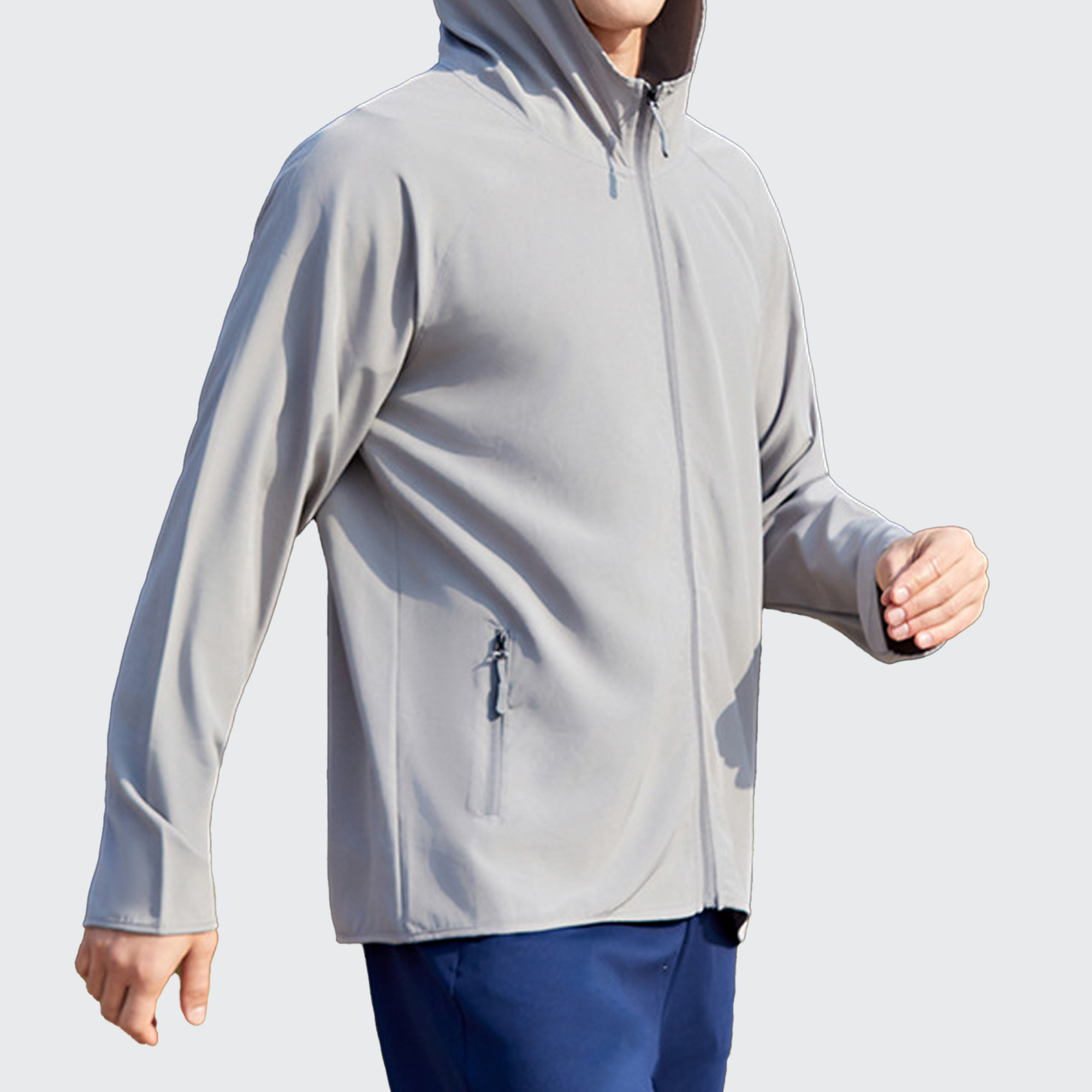 Windway メンズ ウィンドブレーカー 防水 UVカット 反射機能 耐風透湿 アウトドア用 高機能ジャケット 軽量設計