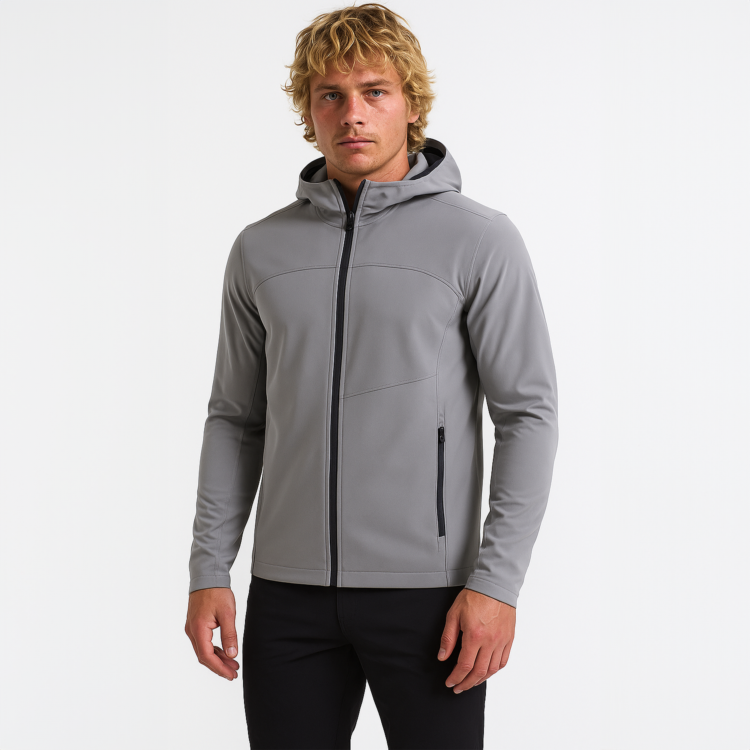 Stealth メンズ フリースライニング 防寒 アウトドアジャケット 調整フード ジップポケット 高機能 保温性抜群 寒冷地対応 アウトドア愛好家向け