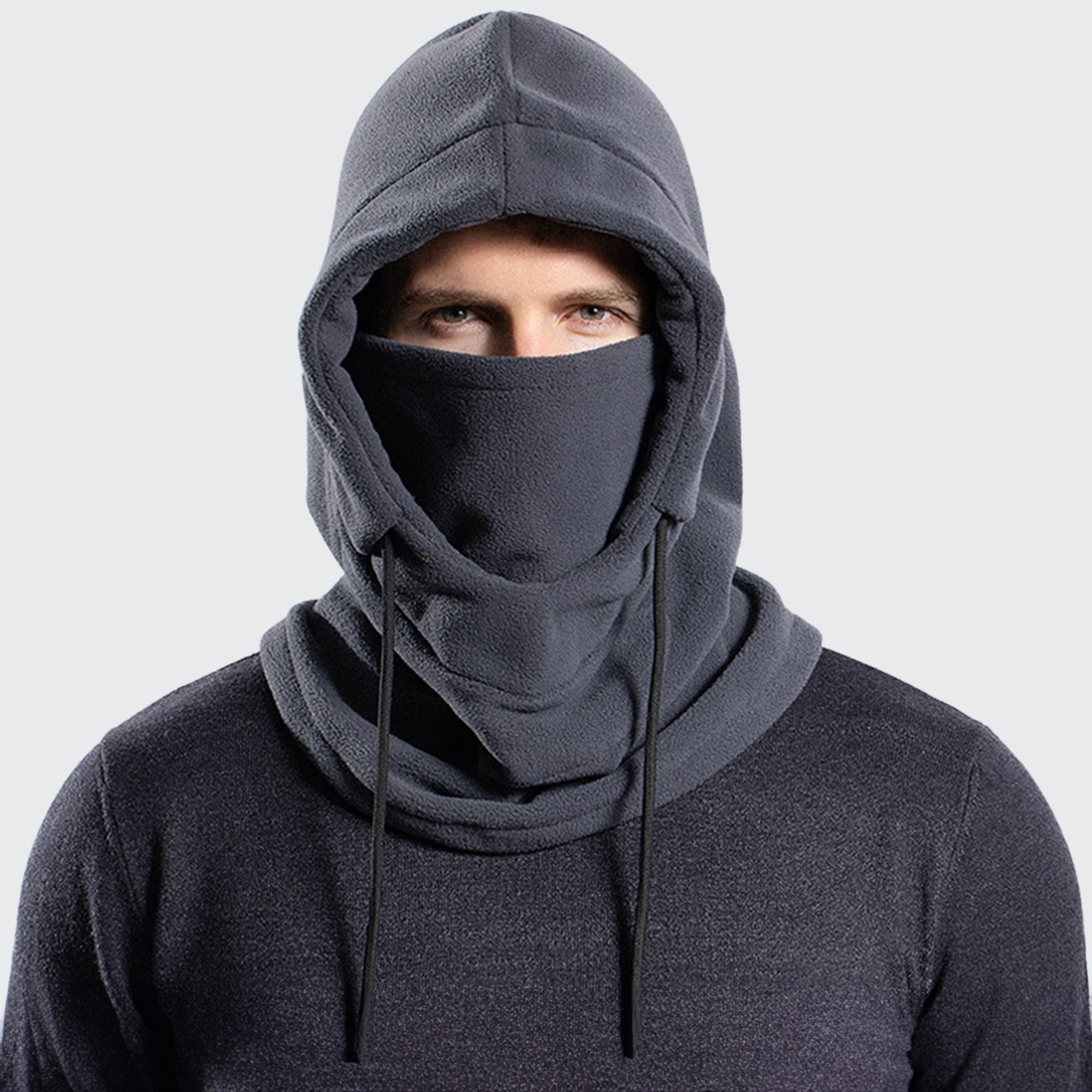 Wintershell Balaclava ウィンターシェル バラクラバ 防風 保温 透湿 全頭首覆 快適ウィンタースポーツ向け