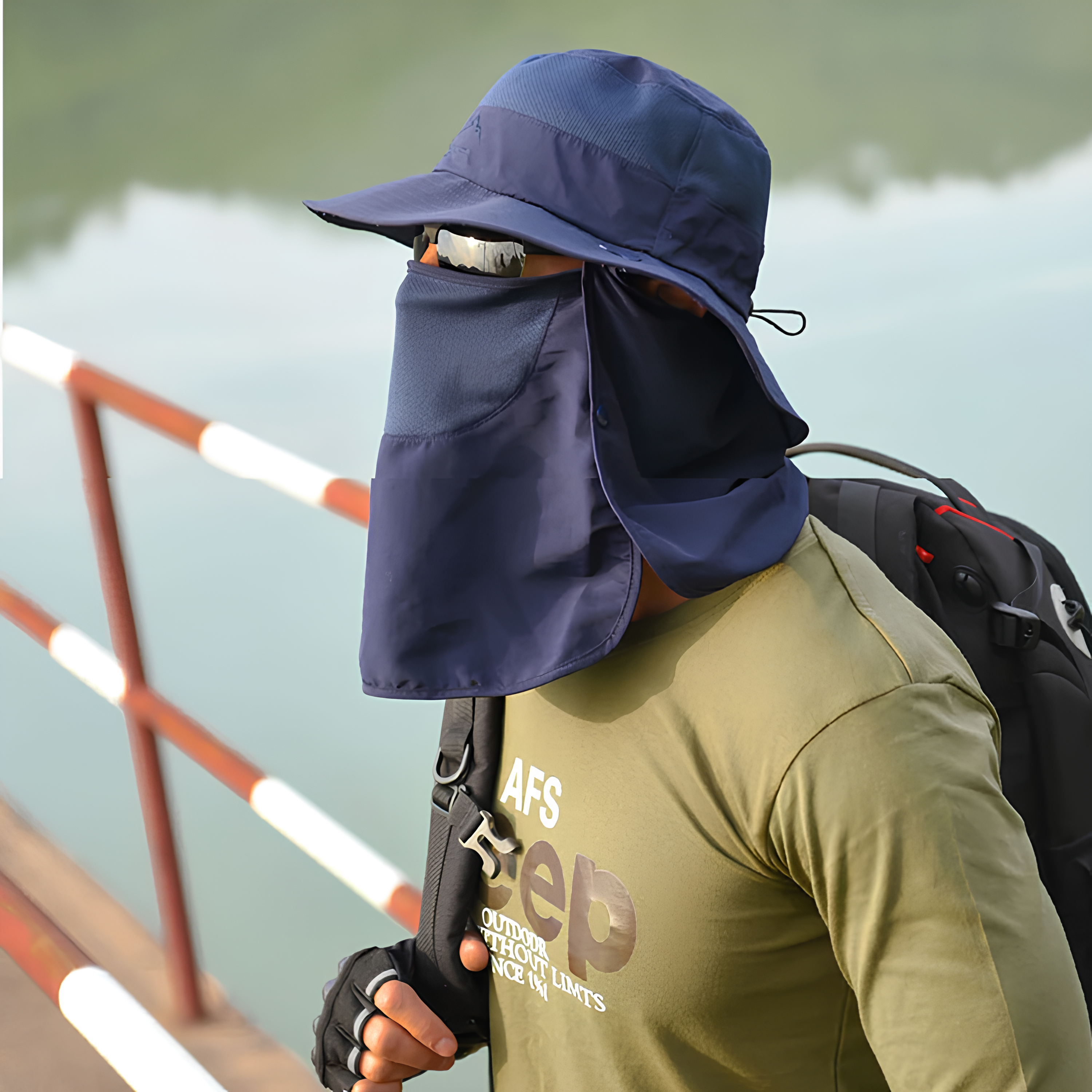 メンズ アウトドア帽子 森林風クラシックデザイン 耐久性 防水機能 日差し対策 紫外線カット機能 通気性 調節可能 アウトドア愛好家向け