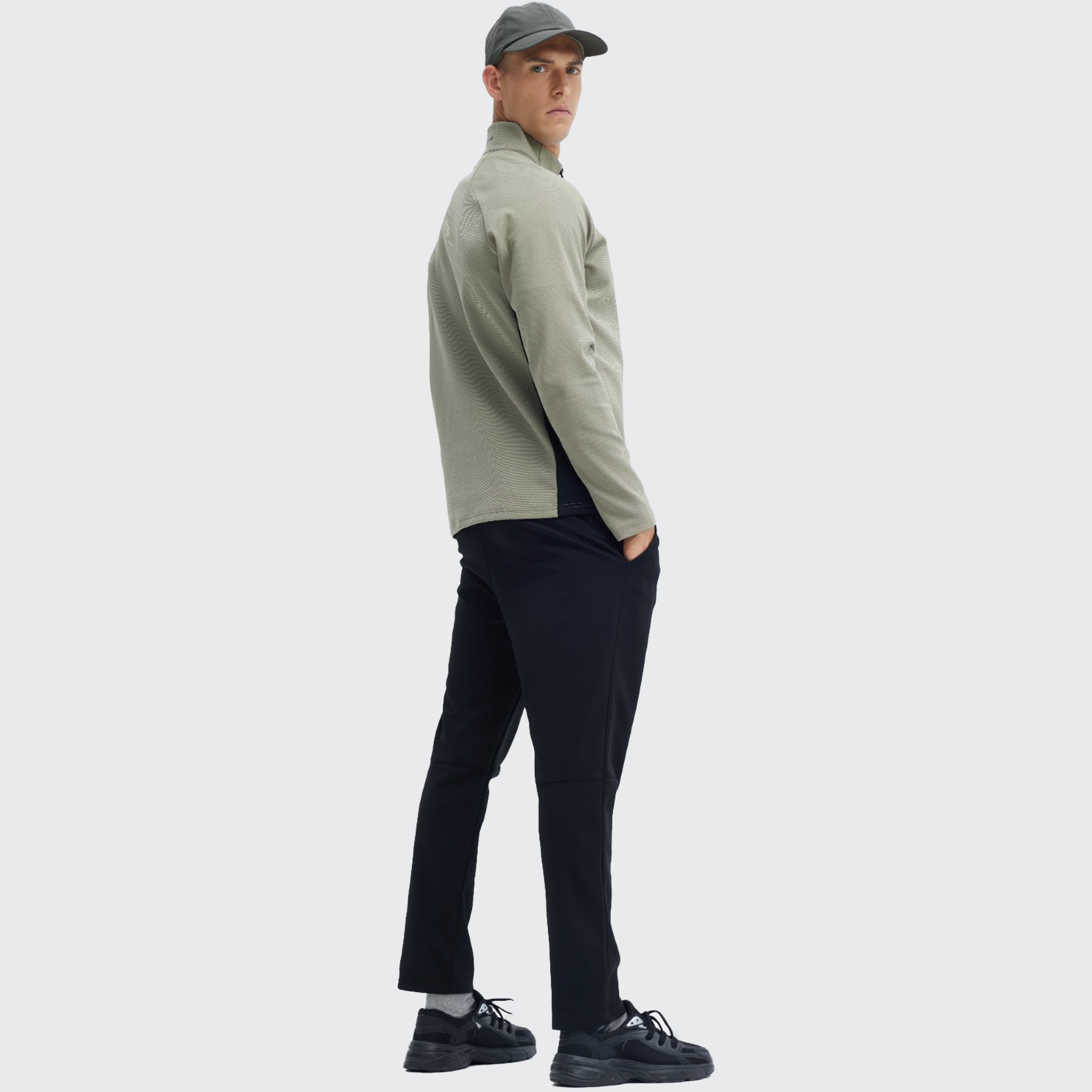 Ascendant メンズ 軽量アウトドアジャケット 通気性抜群 ジップポケット 防風 機能性 アクティブな男性向け 高機能設計