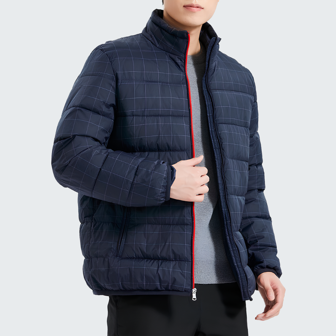 Ardor ダウンジャケット 多機能ポケット付き 日常使いと旅行に最適 軽量 保温性高 フィット感抜群 スタイリッシュ防風性