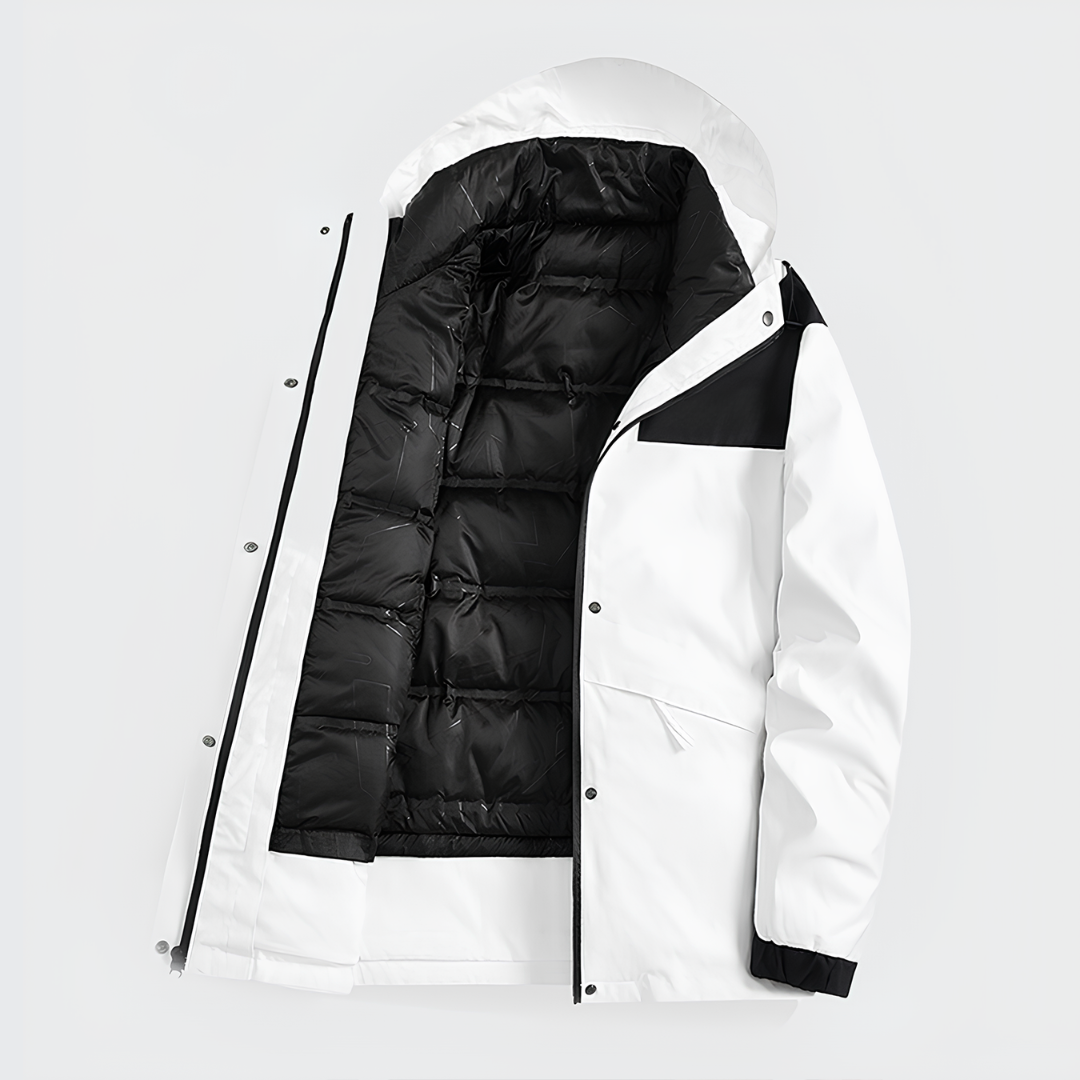 グレイシア 3in1ダウンジャケット メンズ 防水防風 可変インナーダウン搭載 軽量設計 高保温 通勤アウトドア対応 幅広いシーン対応