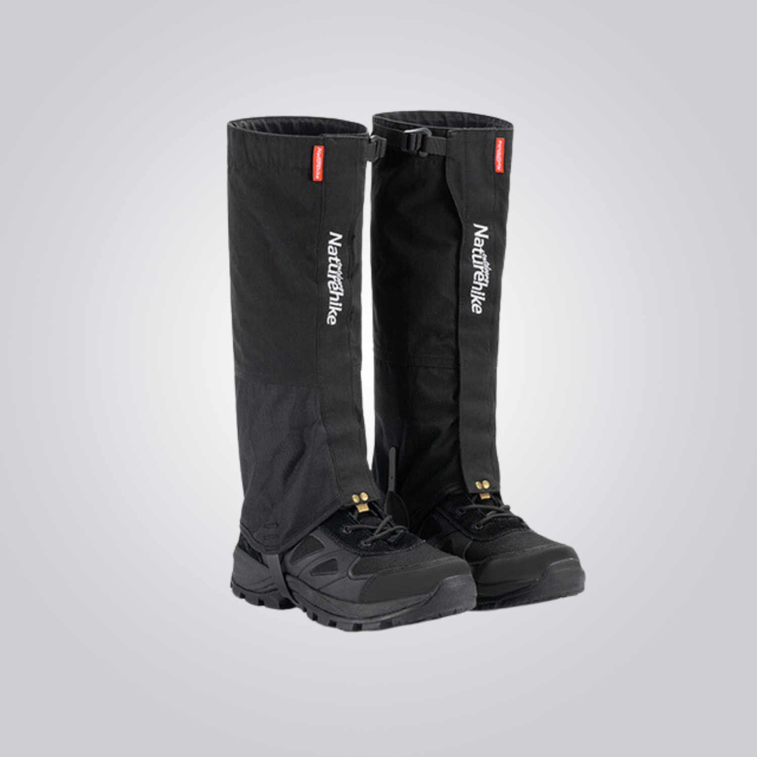 NatureHike 防水ハイキングゲイター 耐久性抜群 調整可能で地形保護 トレイル愛好家向け アウトドア必携 耐風防水素材採用 軽量設計