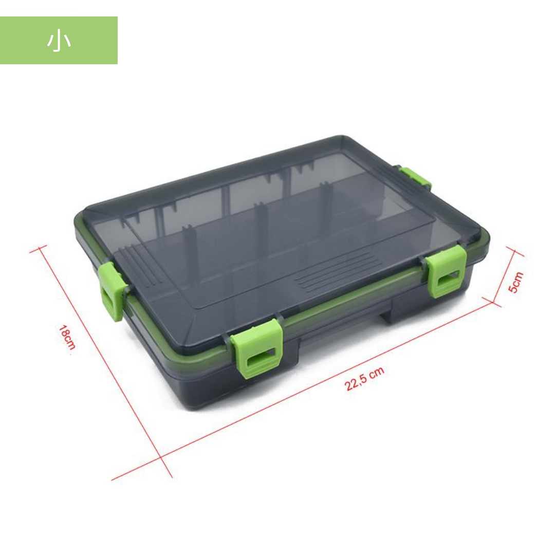 【究極の整理術】Sakamping システム収納ボックス | 完全防水・耐衝撃設計 | 自由自在な仕切り板・多機能タックルボックス | 釣り・ルアー・小物収納に最適 | 安心の1年保証付