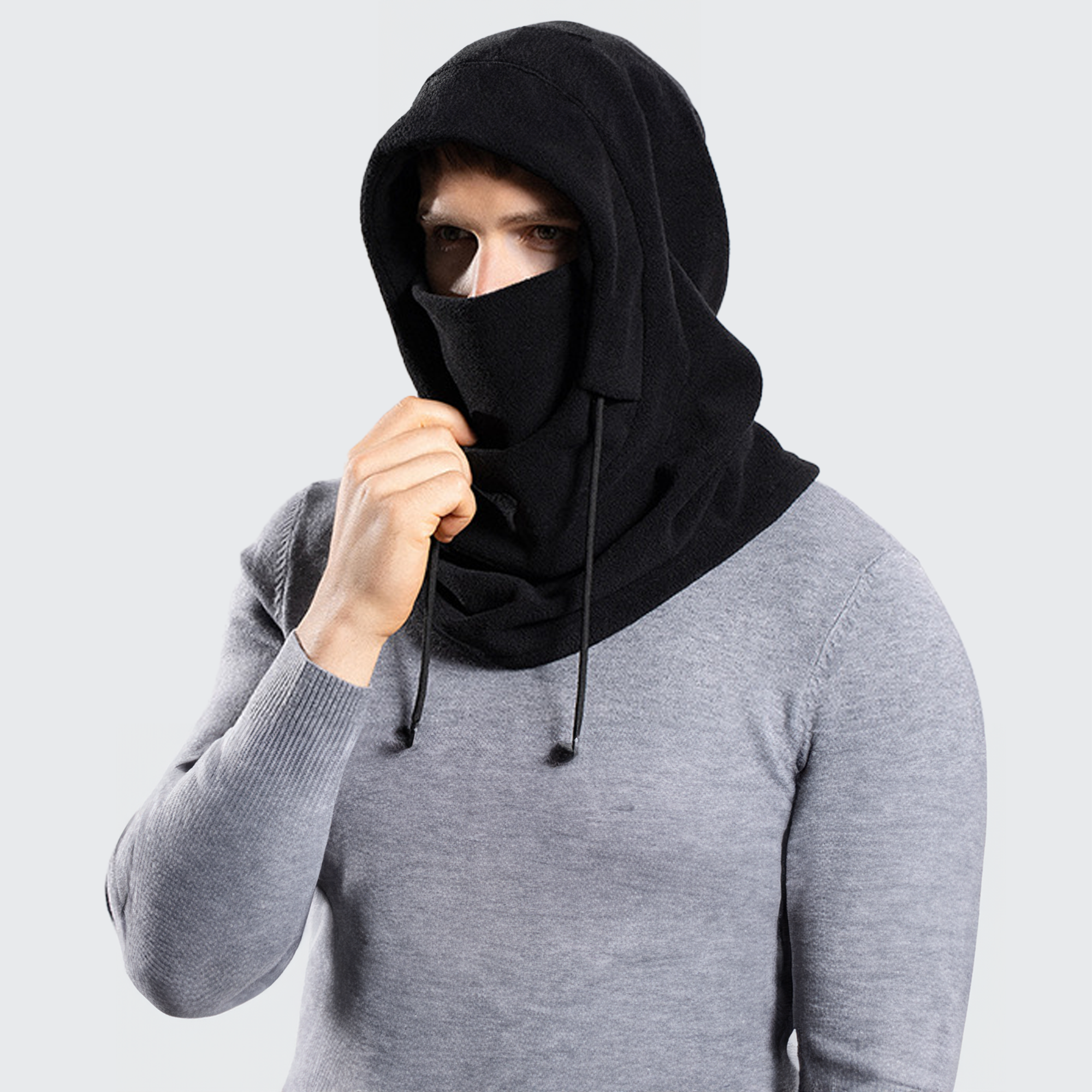 Wintershell Balaclava ウィンターシェル バラクラバ 防風 保温 透湿 全頭首覆 快適ウィンタースポーツ向け