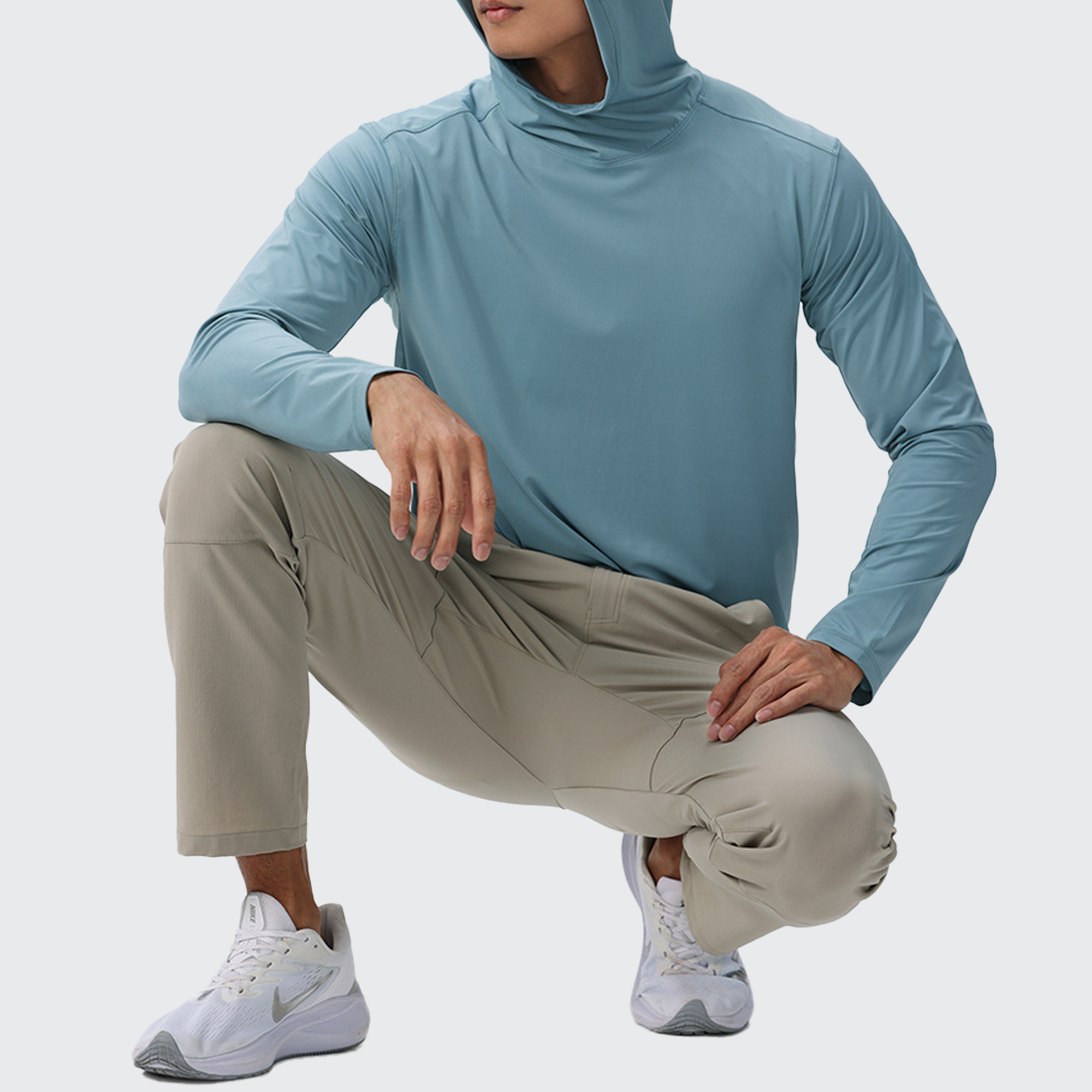 メンズ アルファ パフォーマンス Tシャツ 抗汗 通気 吸汗速乾 バラクラバ同梱 アスリート向け 軽量 快適 トレーニングウェア