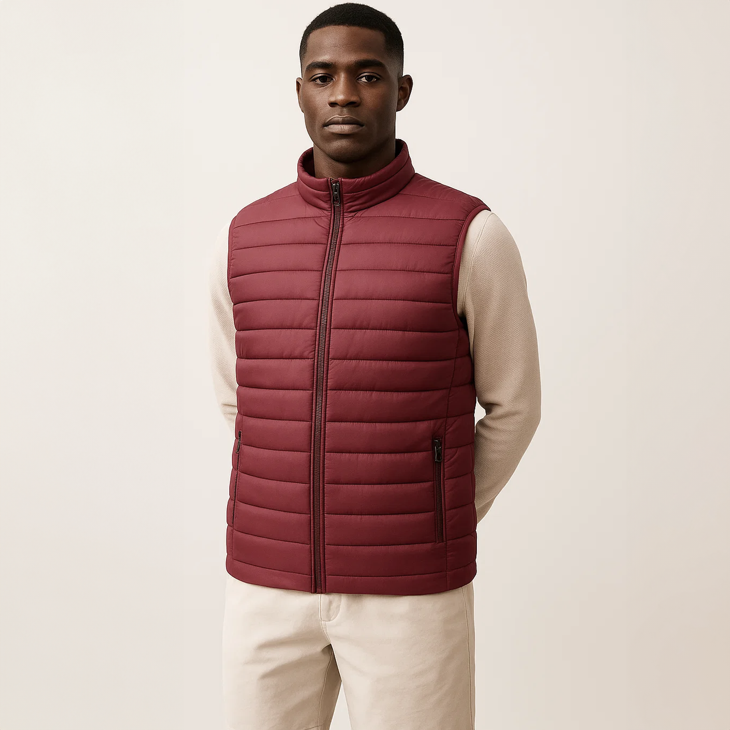 メンズダウンベスト 防水透湿 保温性抜群 アウトドア向け 快適性と高機能設計 冬の登山にも活躍 断熱保温機能で寒さ対策 風雪にも強い耐久デザイン