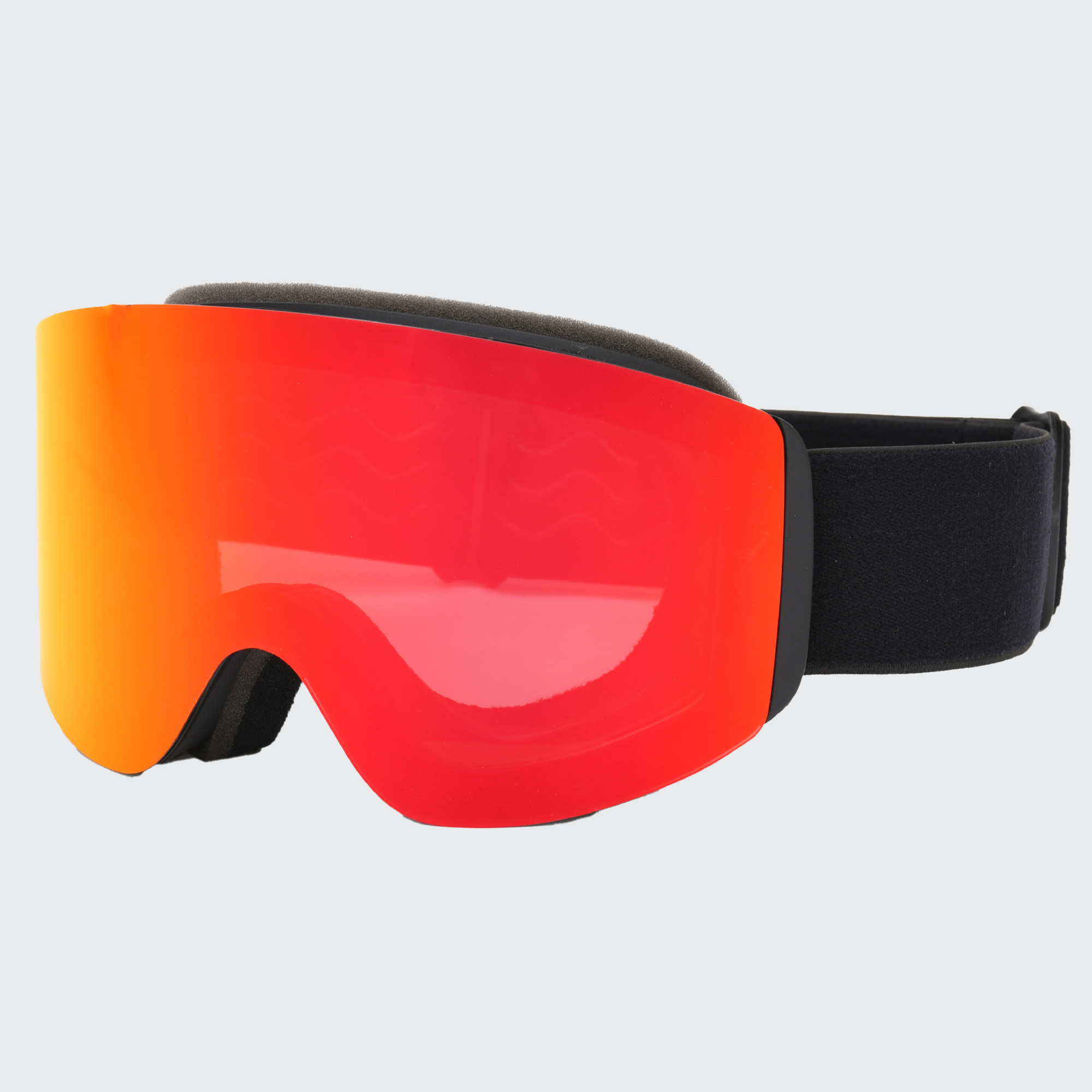 パノラミックスノーゴーグル 高性能 防曇 360度視界 柔軟フレーム レンズ脱着式 インナー防風 快適フィット スキーとスノーボード用