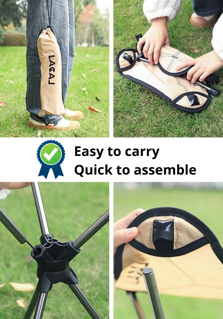 超軽量 Ultralight 360度回転スツール アウトドア用 折りたたみアルミ製 コンパクト 携帯性抜群 釣りキャンプ愛好家向け