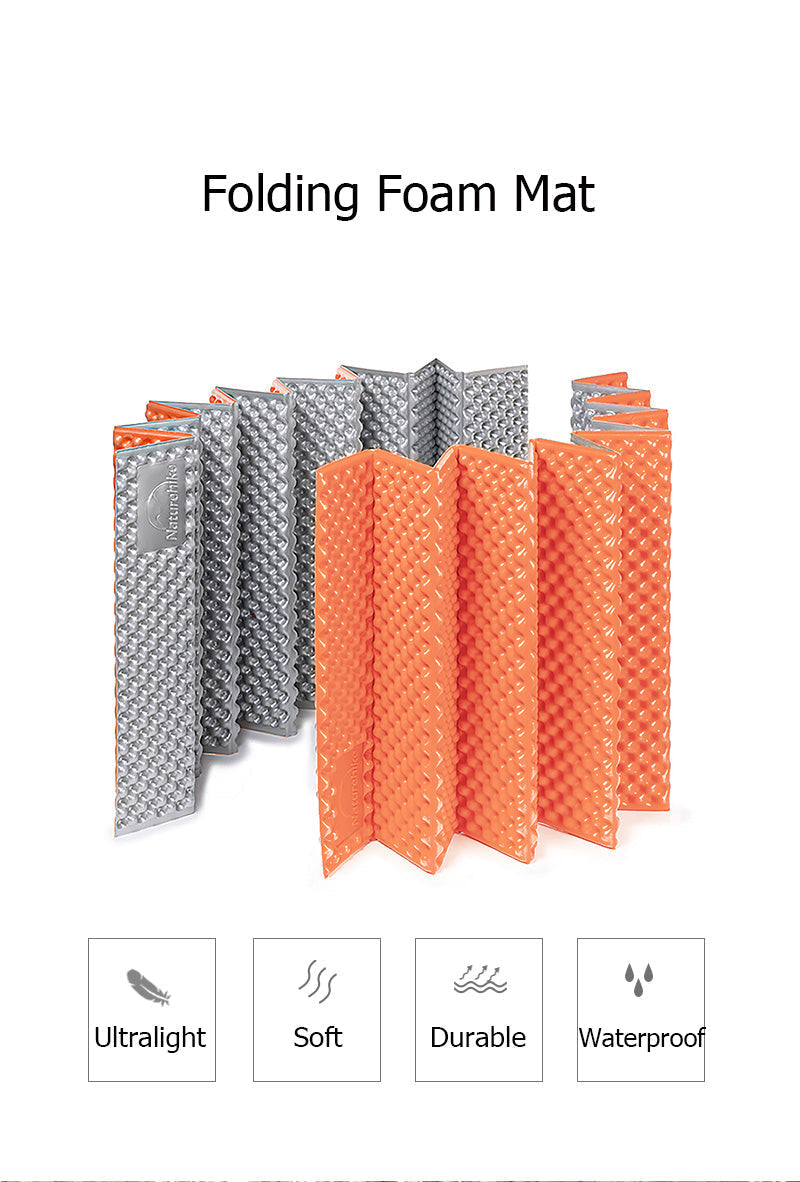 Accordion アコーディオン式 超軽量 キャンプ用マット 断熱 IXPE フォーム 折りたたみ アウトドア向け 耐久性抜群