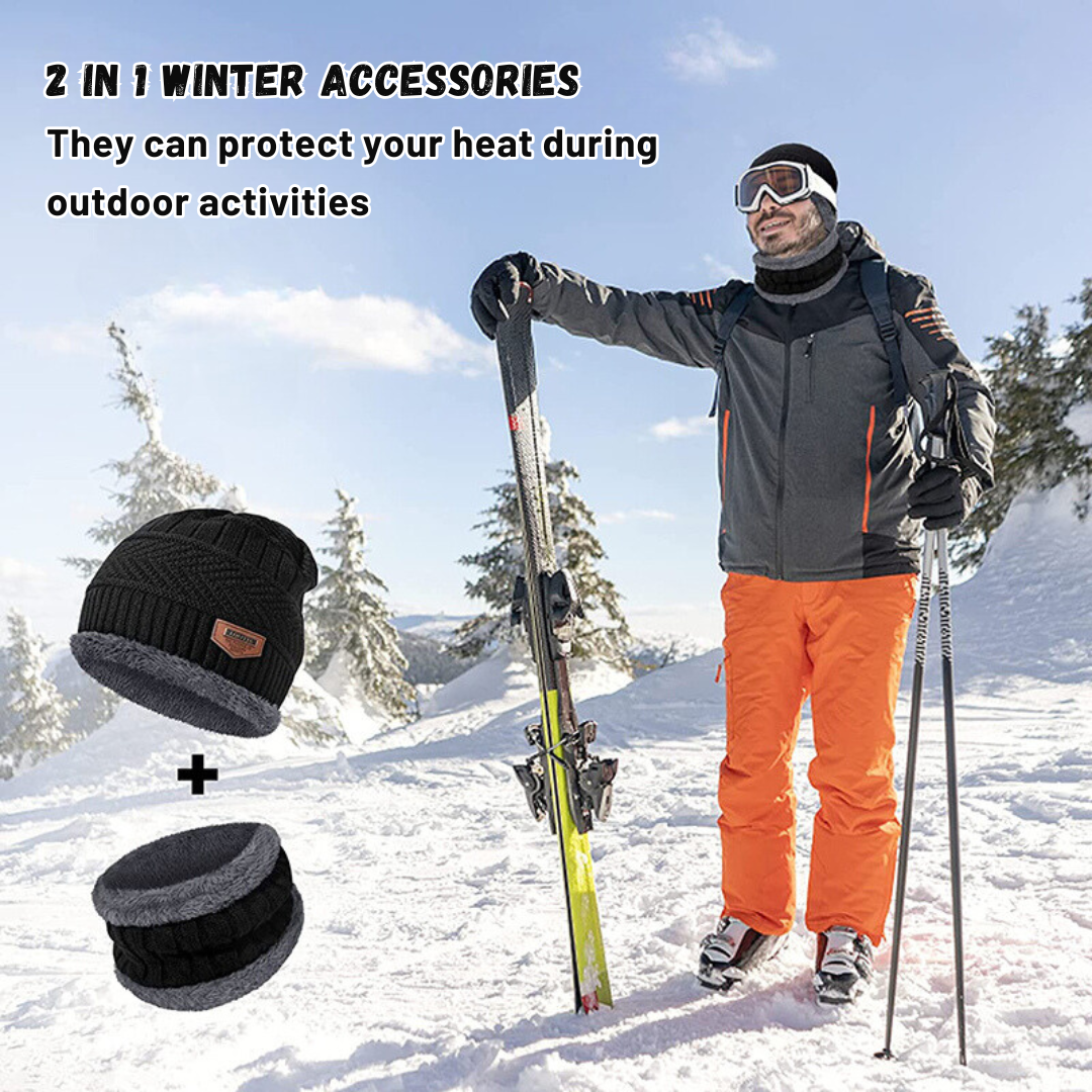 Loritta ニット帽 バラクラバ セット 保温性抜群 ウール素材 防寒対策 冬のアウトドア ユニセックス ファッション性も高い