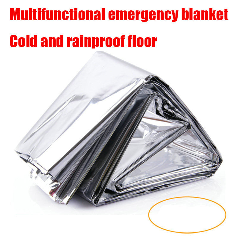 Survivor 緊急用断熱ブランケット 軽量防水 Mylar 補助保温 アウトドア愛好家向け サバイバルキット必携 災害時必携