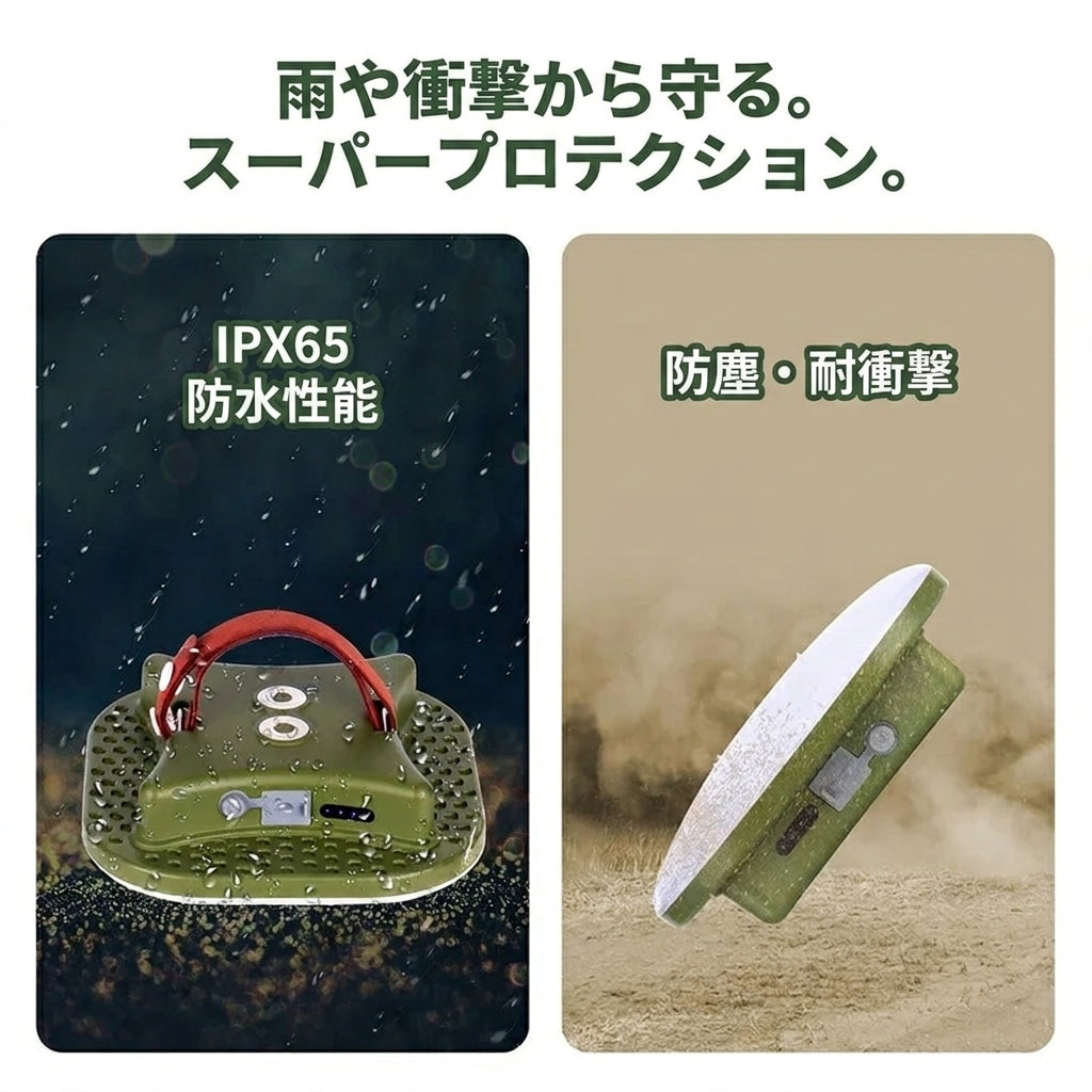 【圧倒的な明るさと電源確保をこれ一台で解決】Sakamping 多機能 LEDランタン | 高輝度・大容量パワーバンク内蔵・強力マグネット搭載 | 防水・防災・キャンプ・車中泊 | 1年保証付