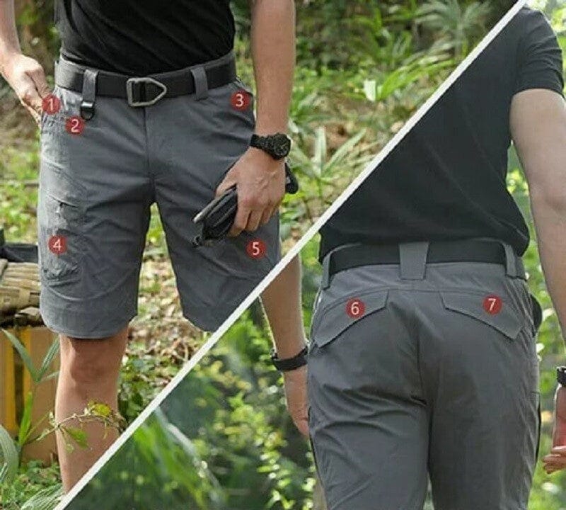 Bermuda Tática Impermeável - Army [Vestuário - Bermudas - Bermudas] 01 - Bermuda Tática - Army Pescamping 