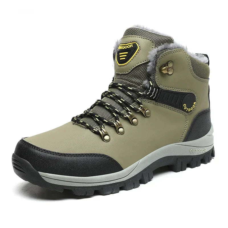 Botas Outdoor de Inverno - Snow [Vestuário - Calçados - Calçados] 05 - Botas Outdoor de Inverno - Snow Pescamping Verde 39 