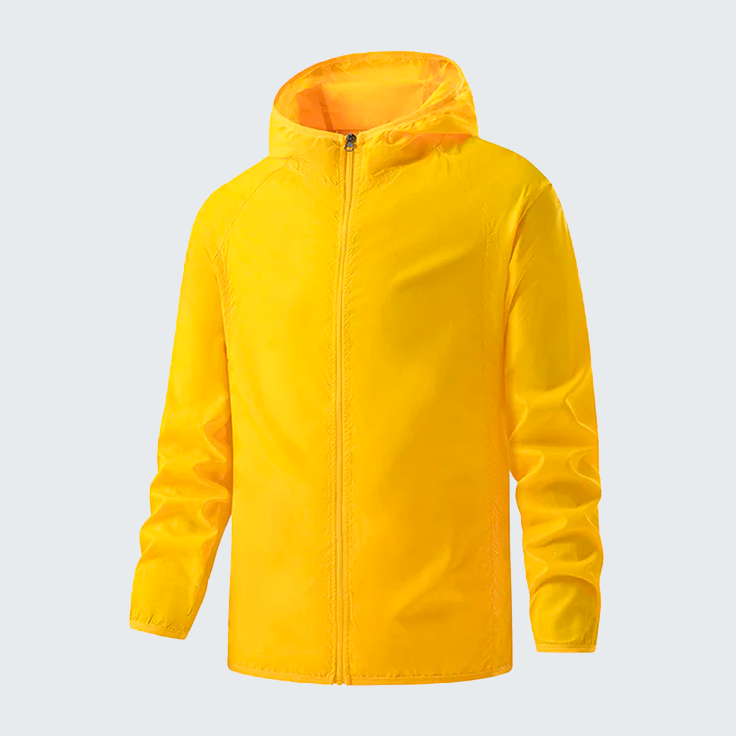 女性用 防水ウィンドブレーカー UV40以上 透湿性 防風撥水機能 フード調整可能 折りたたみ付き 軽量で快適 高機能日差し対策