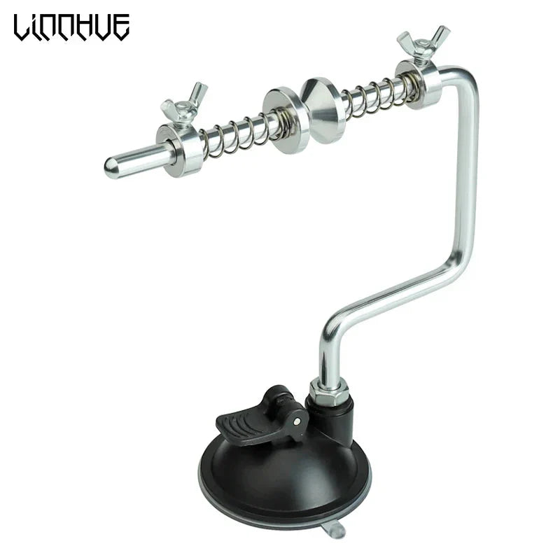 【2026年最新改良版】超強力吸盤でズレない。Sakamping Line-Master Pro | 高耐久アルミ製ライン巻き機 | 糸ヨレ防止・高速巻き替え対応 | スピニング・ベイトリール対応 | 初心者でも一人で完結 | 安心の1年保証付