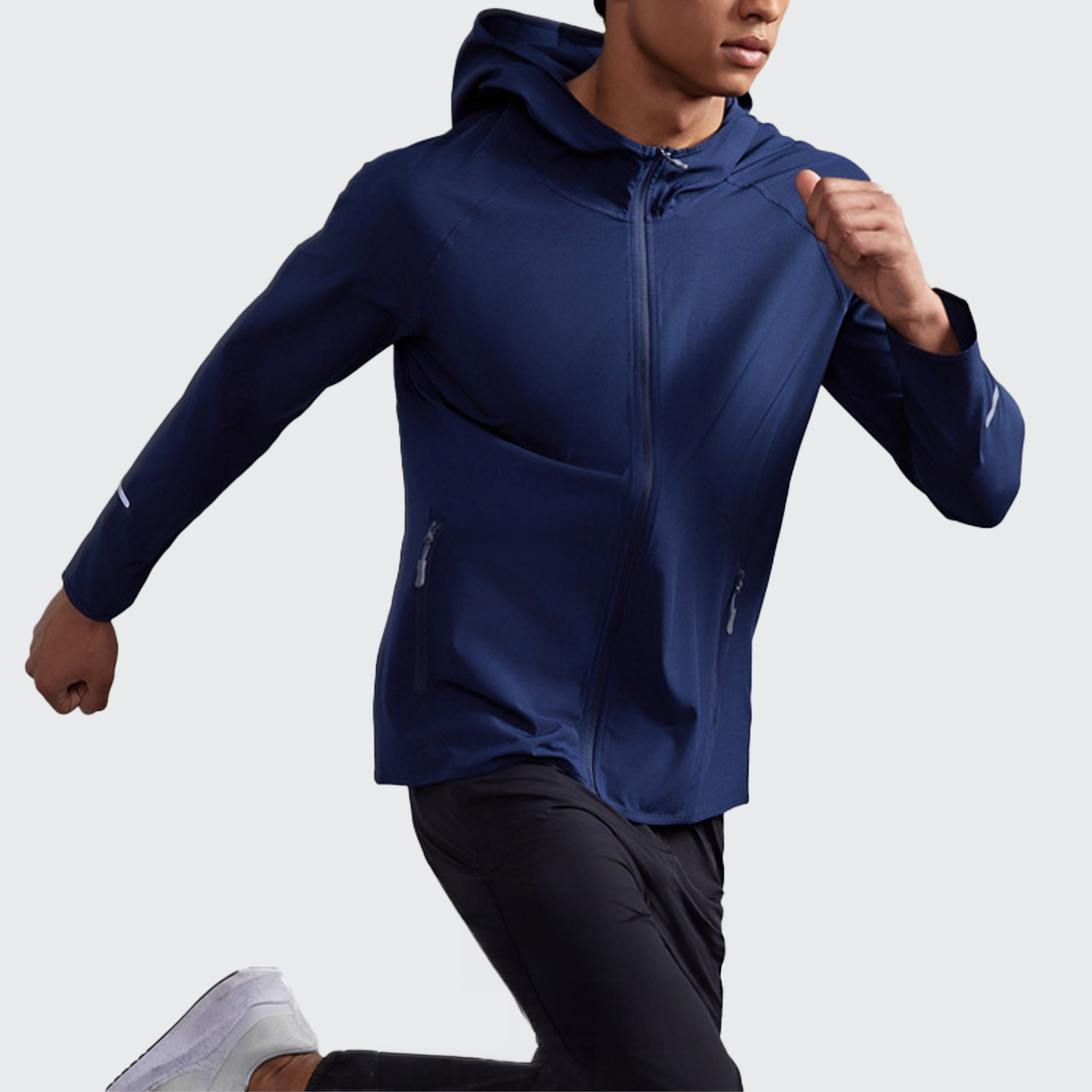 Windway メンズ ウィンドブレーカー 防水 UVカット 反射機能 耐風透湿 アウトドア用 高機能ジャケット 軽量設計