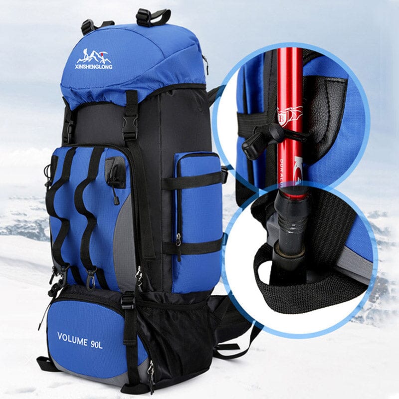 Mochila Escalada 90L - Explorer [Camping - Mochilas e Bags - Mochilas] 04 - Mochila Escalada 90L - Explorer Pescamping 