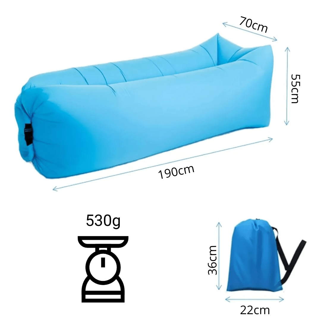 Sofá Inflável - Ultralight [Camping - Isolantes e Colchonetes - Colchonetes] 01 - Sofá Inflável - Ultralight Pescamping 