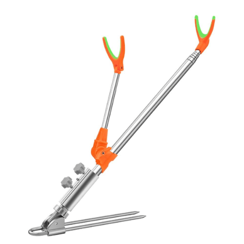 【2026年最新強化モデル】360度全方位調整可能！Sakamping 万能竿掛け | 高耐久ステンレス製・角度自由自在 | 抜群の安定感で大物にも対応 | 海釣り・川釣り・防波堤に最適 | 安心の1年保証付